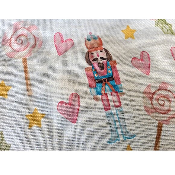 Nutcracker Table Runner Xmas Party Christmas Decor Holiday Decorative Cloth 72" - Picture 4 of 15